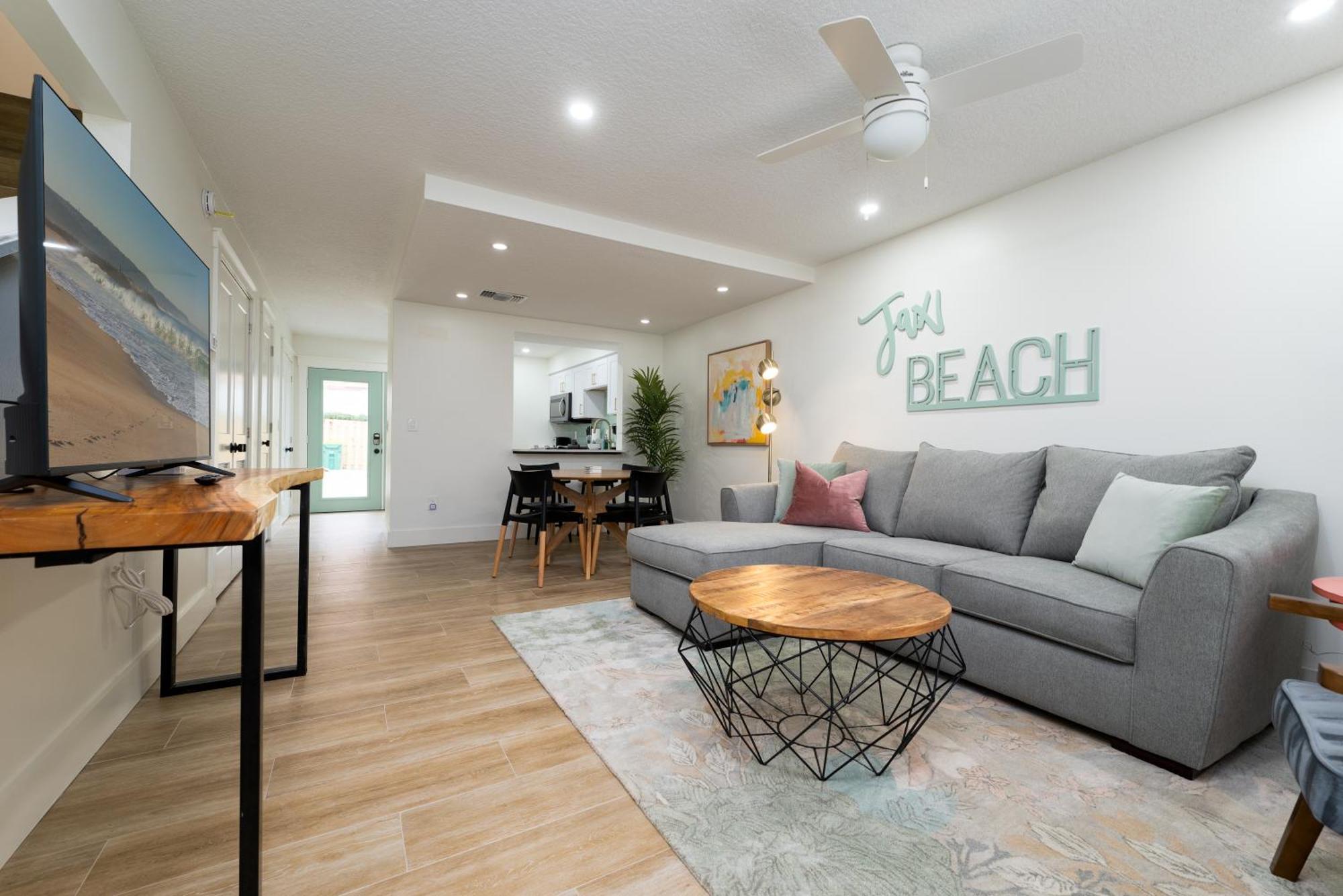 Be A Nomad Lovely 2Br 1Blk From The Ocean 잭슨빌비치 외부 사진